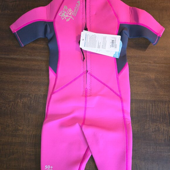O'Neill Reactor Toddler 2MM Spring Wetsuit Berry/Slate (5127G)-NEW-SIZES 3,4 & 6 - Picture 4 of 7